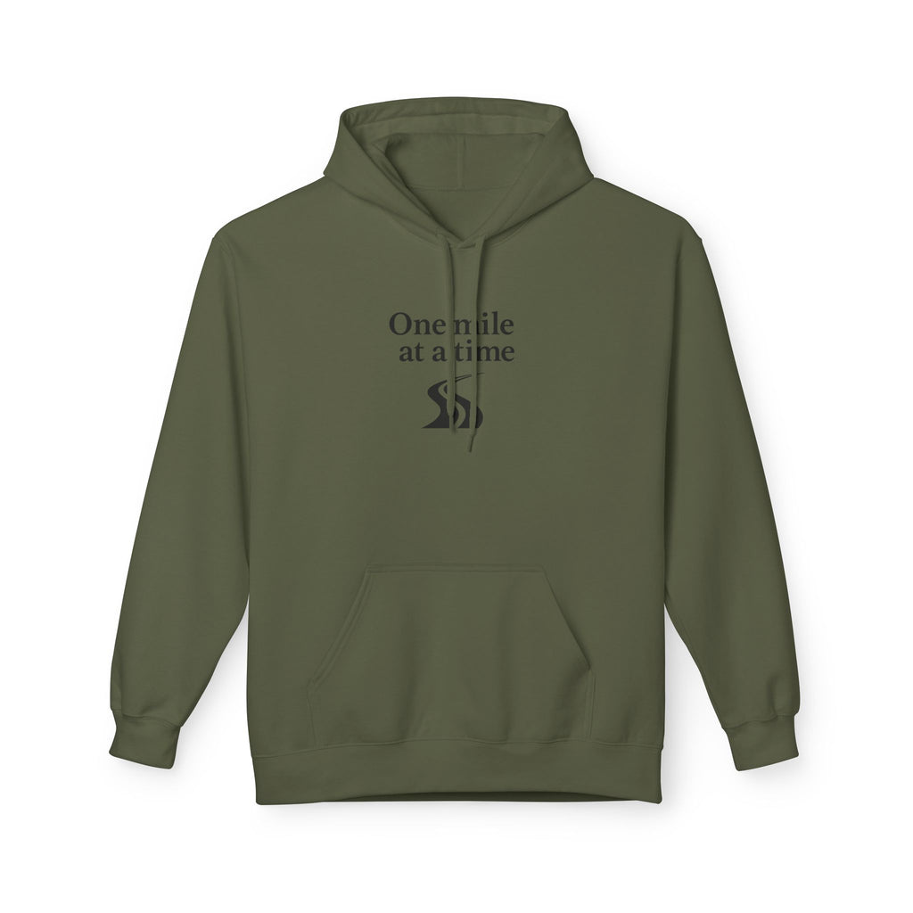 One Mile Endurance Hoodie – Minimal Runner Graphic Pullover