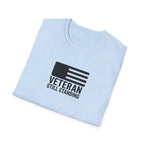 One Mile Veteran/Service Member  — "Still Standing." Motivational Minimalist Tee