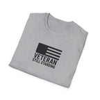 One Mile Veteran/Service Member  — "Still Standing." Motivational Minimalist Tee