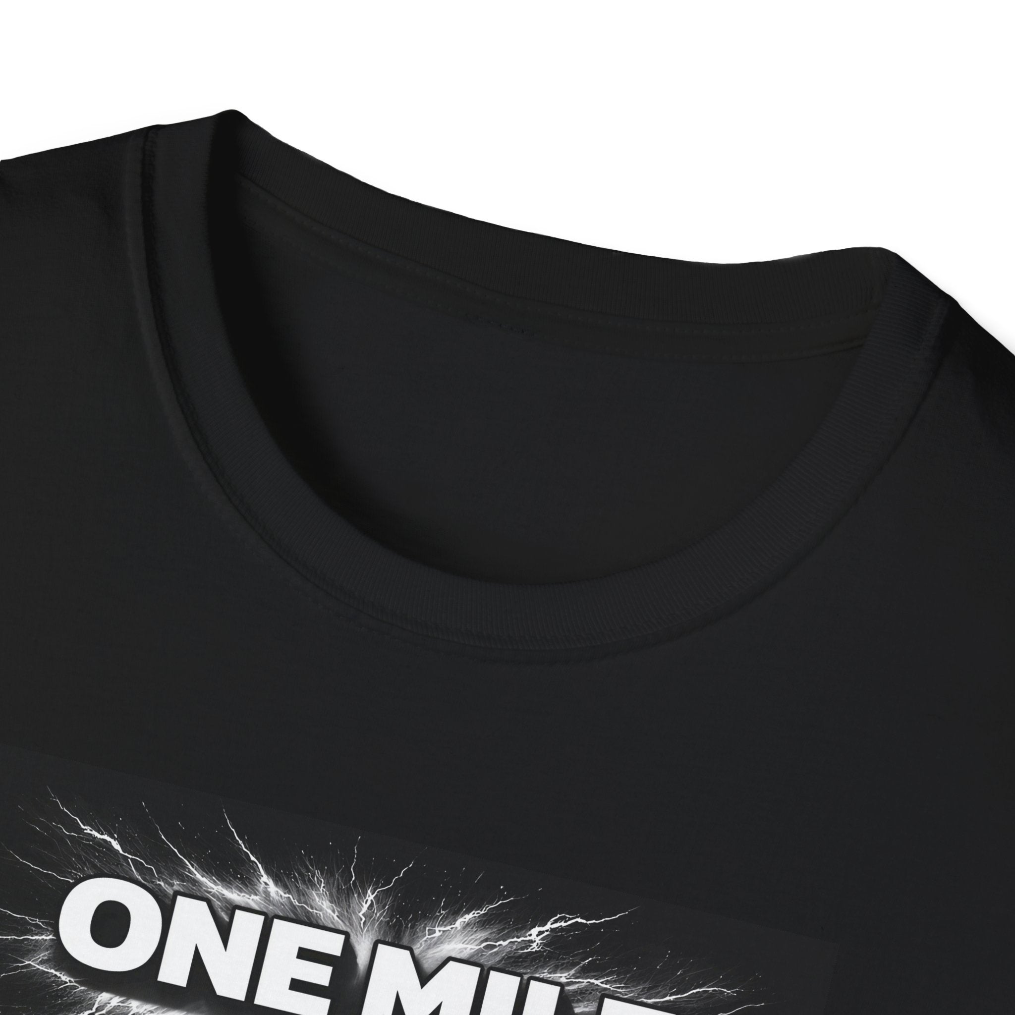 One Mile Lightning Tee — Motivational Minimalist Tee