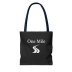One Mile Logo Tote Bag — Everyday Traveler / Running & Fitness Canvas Tote