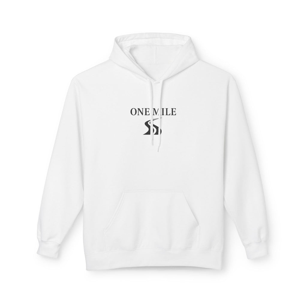 One Mile Hoodie — Minimal Running Graphic Pullover