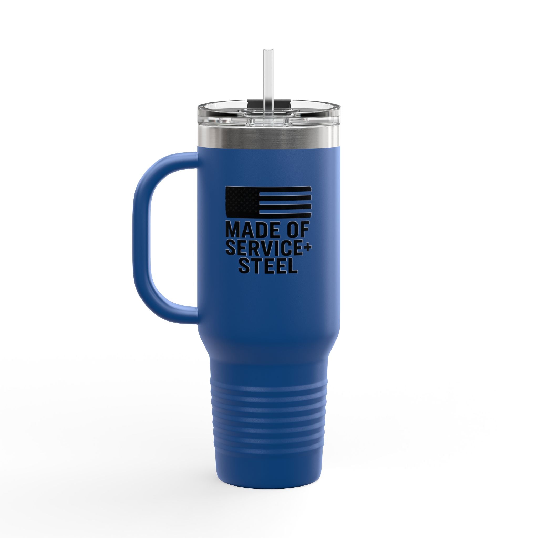One Mile Veteran/Citizen/Civil Servant/Patriot 40oz Insulated Travel/Office/Workout Mug