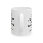 One Mile Ceramic Mug — Home, Office, Traveler Coffee Cup (11oz, 15oz)
