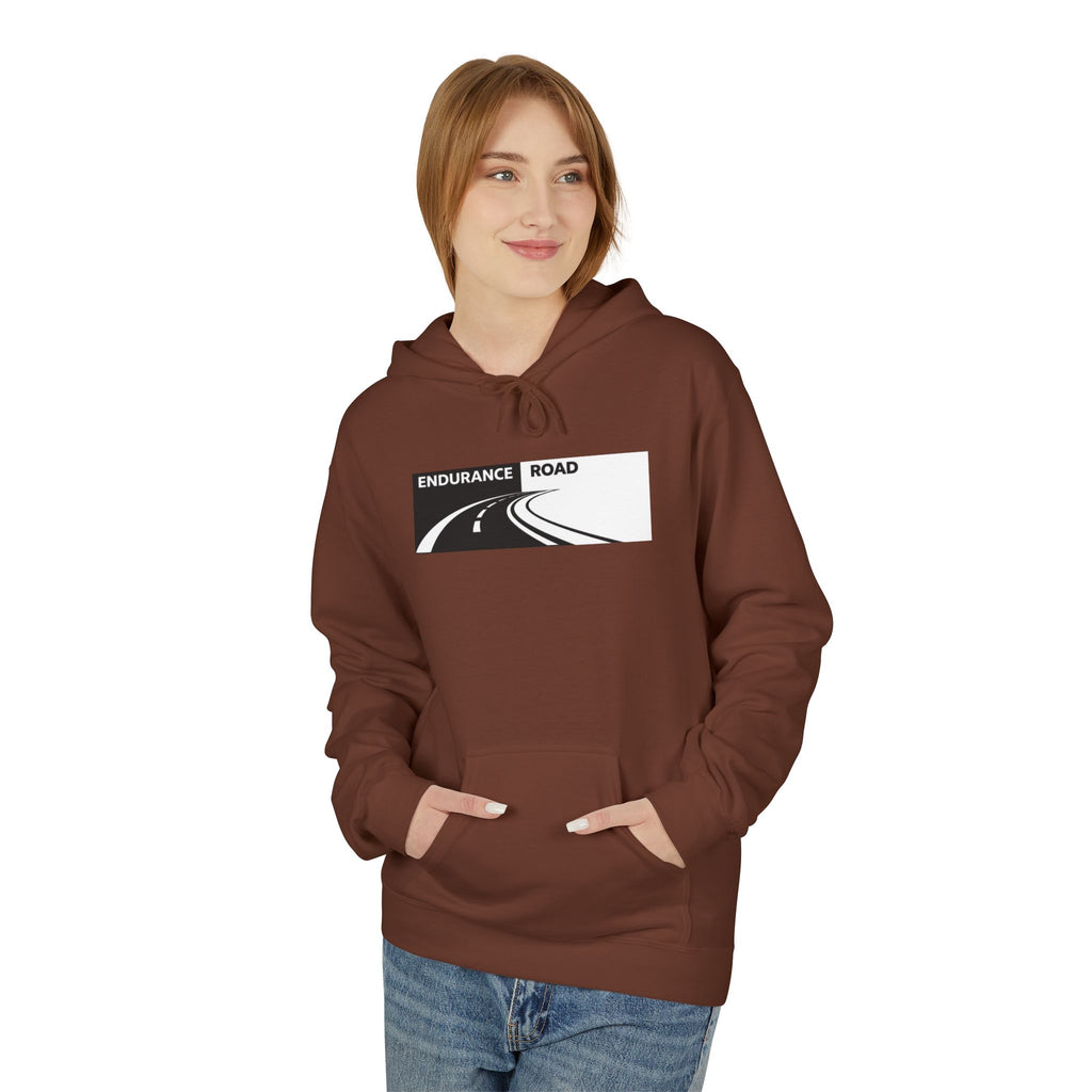 Endurance Road Hoodie – Minimal Runner Graphic Pullover