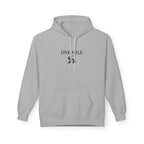 One Mile Hoodie — Minimal Running Graphic Pullover