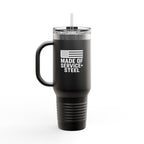 One Mile Veteran/Citizen/Civil Servant/Patriot 40oz Insulated Travel Mug
