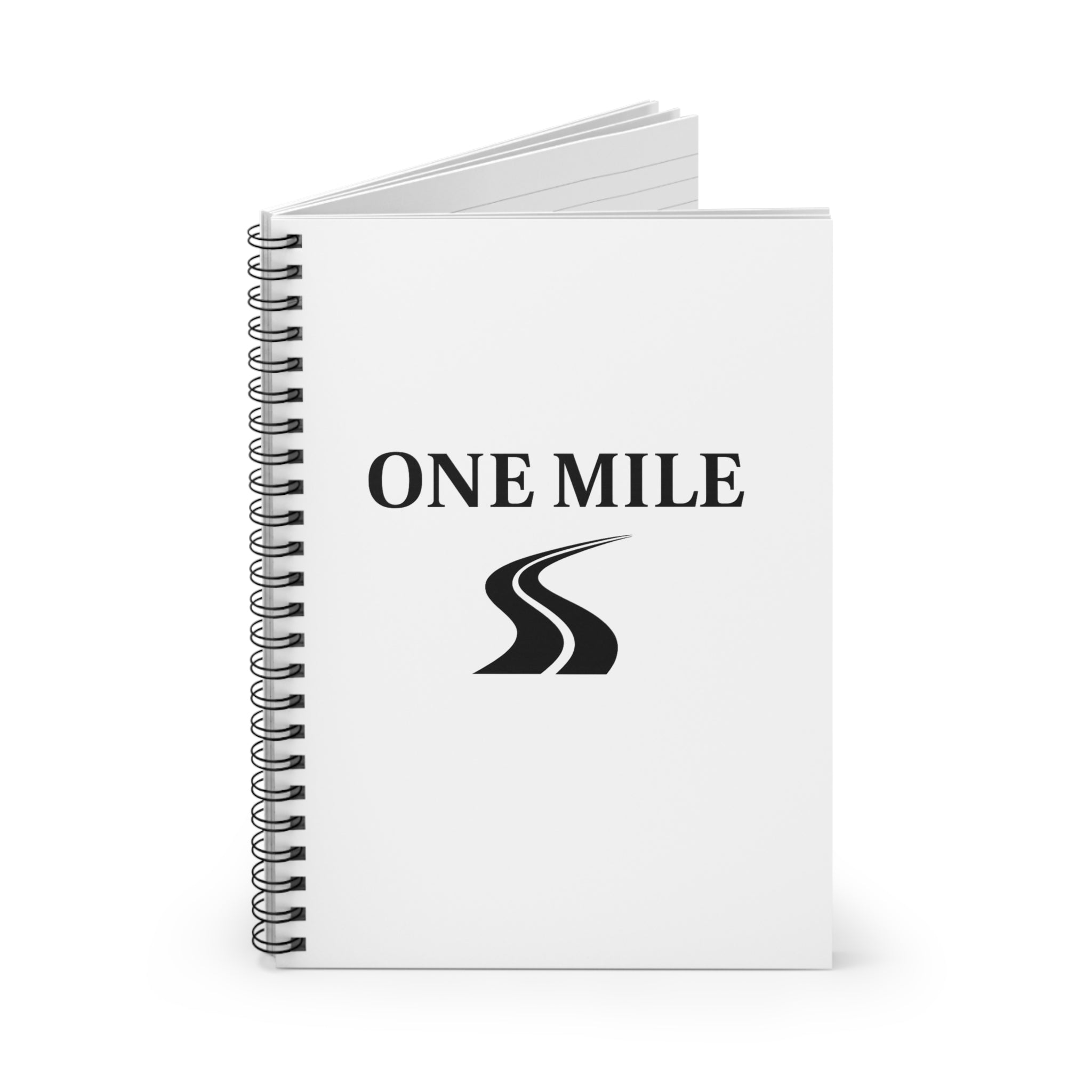 One Mile Spiral Notebook — Branded Ruled Journal for Runners & Events