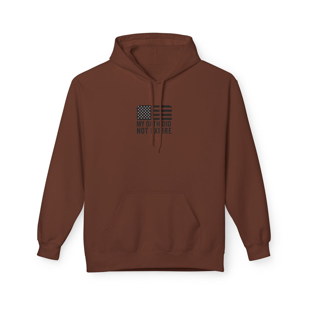 One Mile Veteran/Service Member Hoodie – Minimal Runner Graphic Pullover