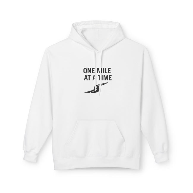 One Mile Endurance Hoodie – Minimal Runner Graphic Pullover Hover Image