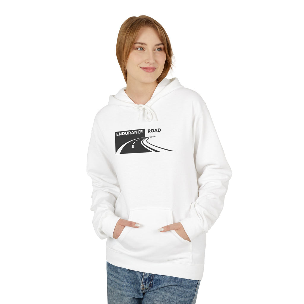 Endurance Road Hoodie – Minimal Runner Graphic Pullover