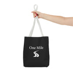 One Mile Logo Tote Bag — Everyday Traveler / Running & Fitness Canvas Tote