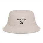 One Mile Bucket Hat — Road Logo Casual Outdoor Sun Hat