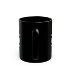 One Mile US Military Veteran Black Coffee Mug – Motivational Running / Walking Gift / Office / Traveler (11oz & 15oz)