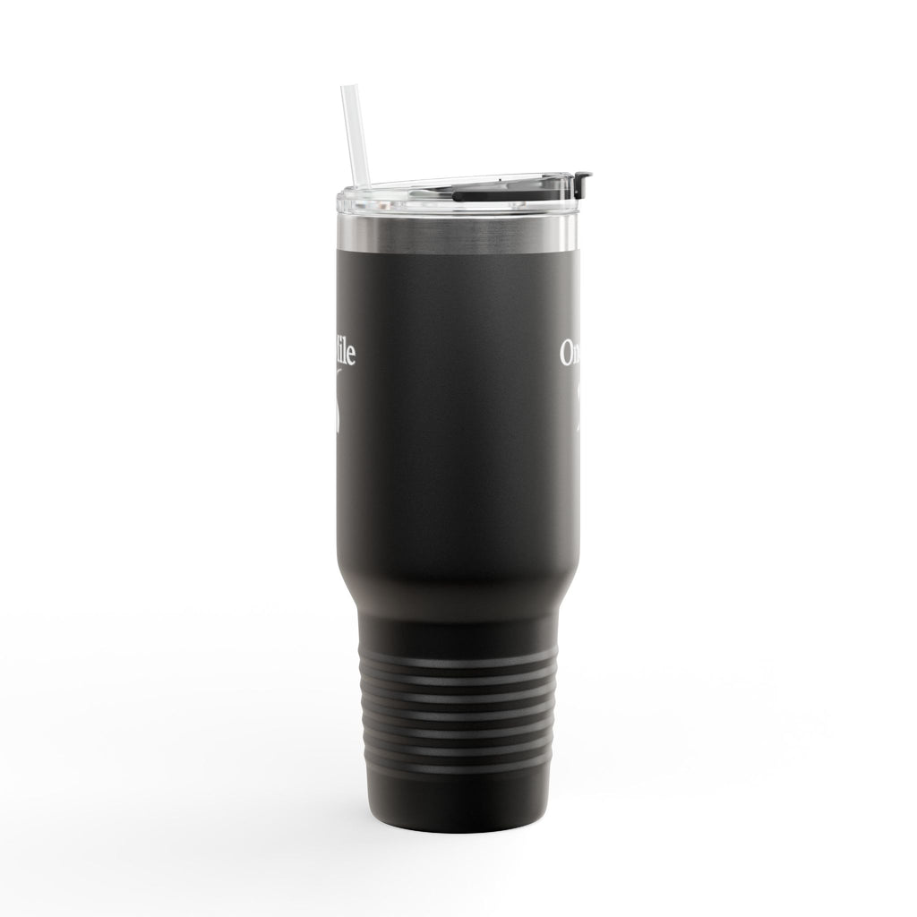 One Mile 40oz Insulated Travel Mug (Black)