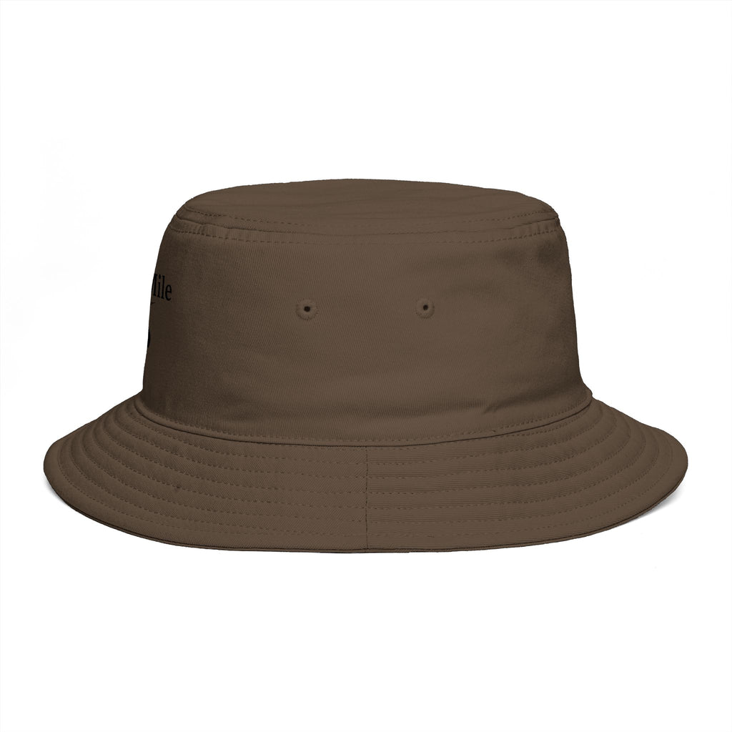One Mile Bucket Hat — Road Logo Casual Outdoor Sun Hat
