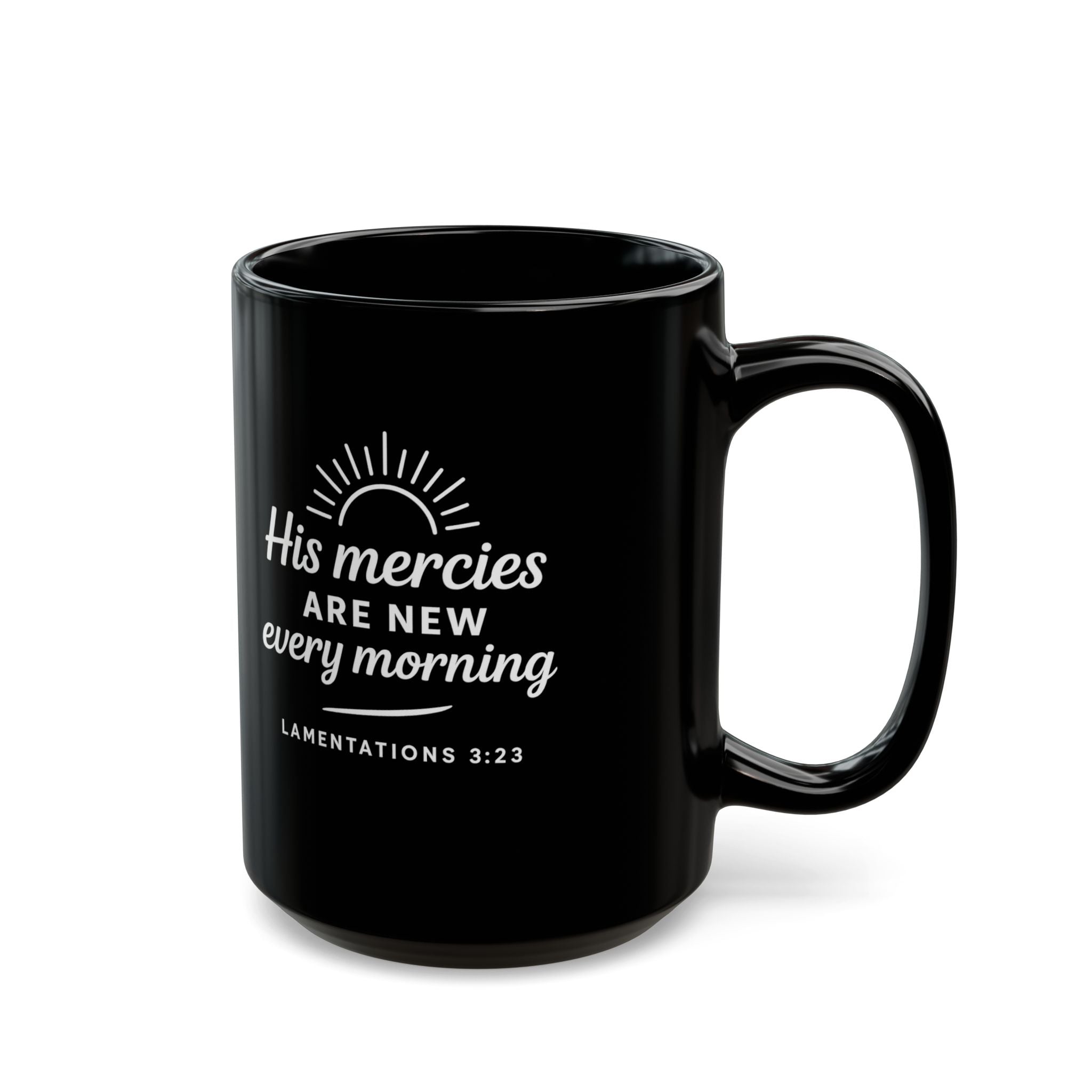 One Mile Black Coffee Mug – Motivational Running / Walking Gift / Office / Traveler (11oz & 15oz)