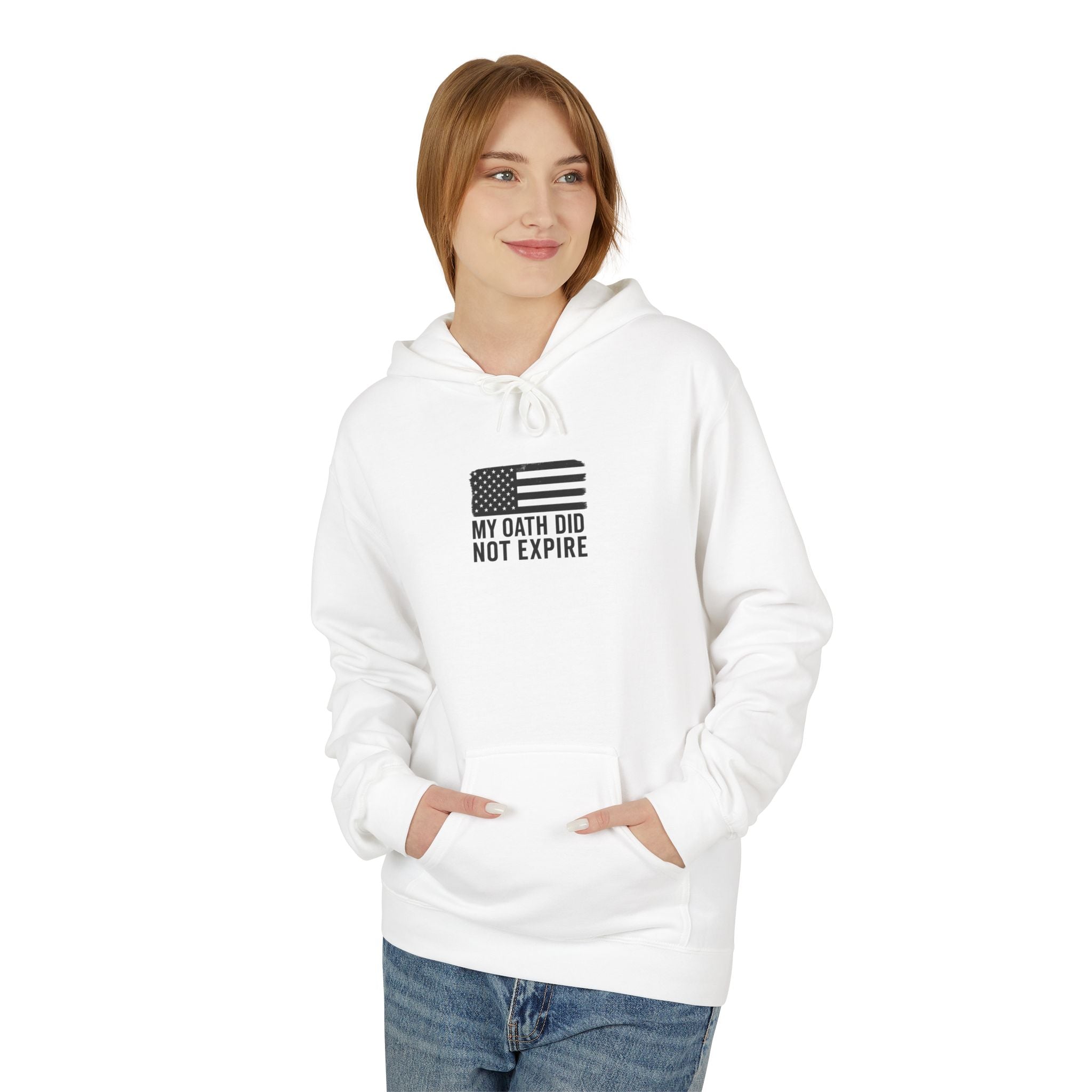 One Mile Veteran/Service Member Hoodie – Minimal Runner Graphic Pullover