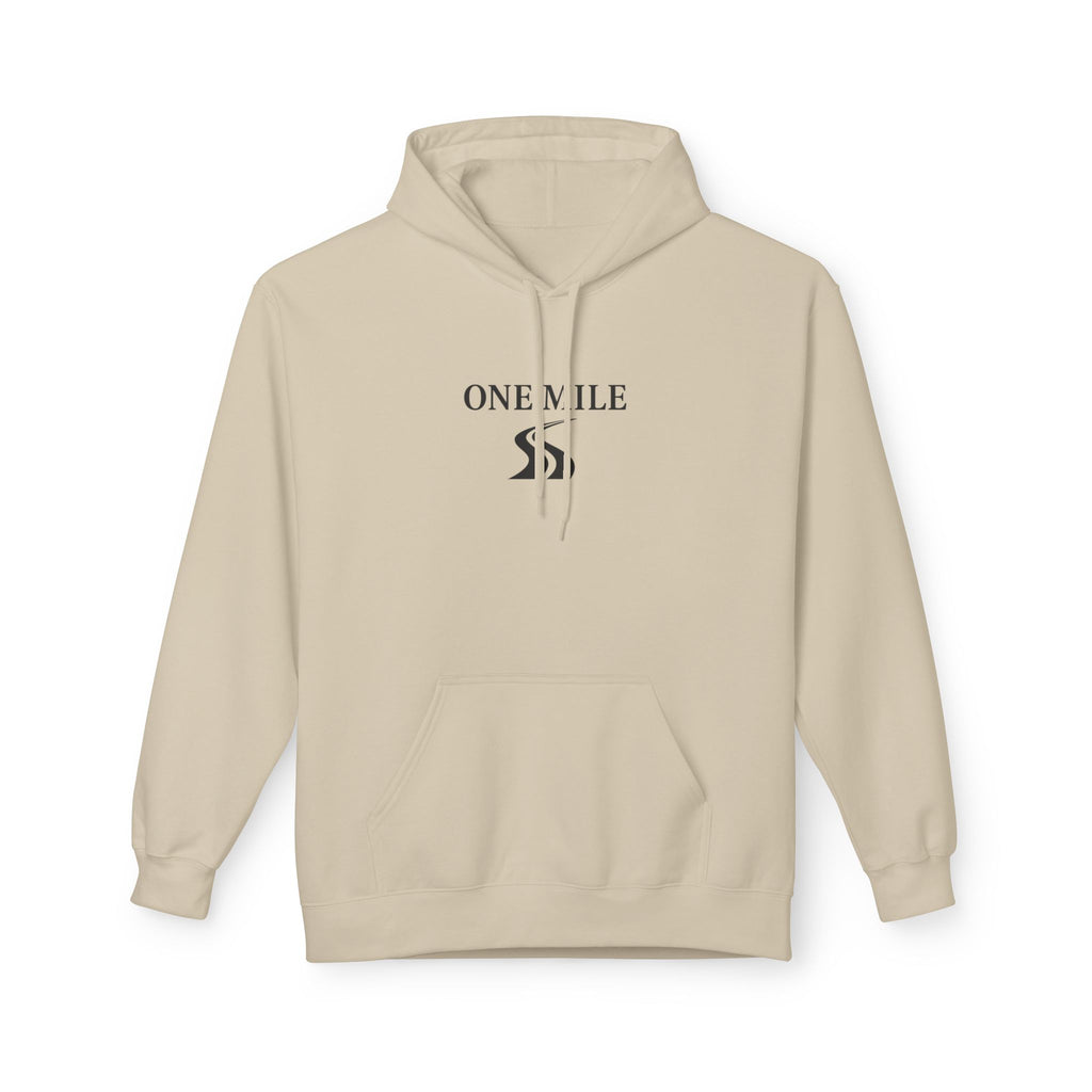 One Mile Hoodie — Minimal Running Graphic Pullover