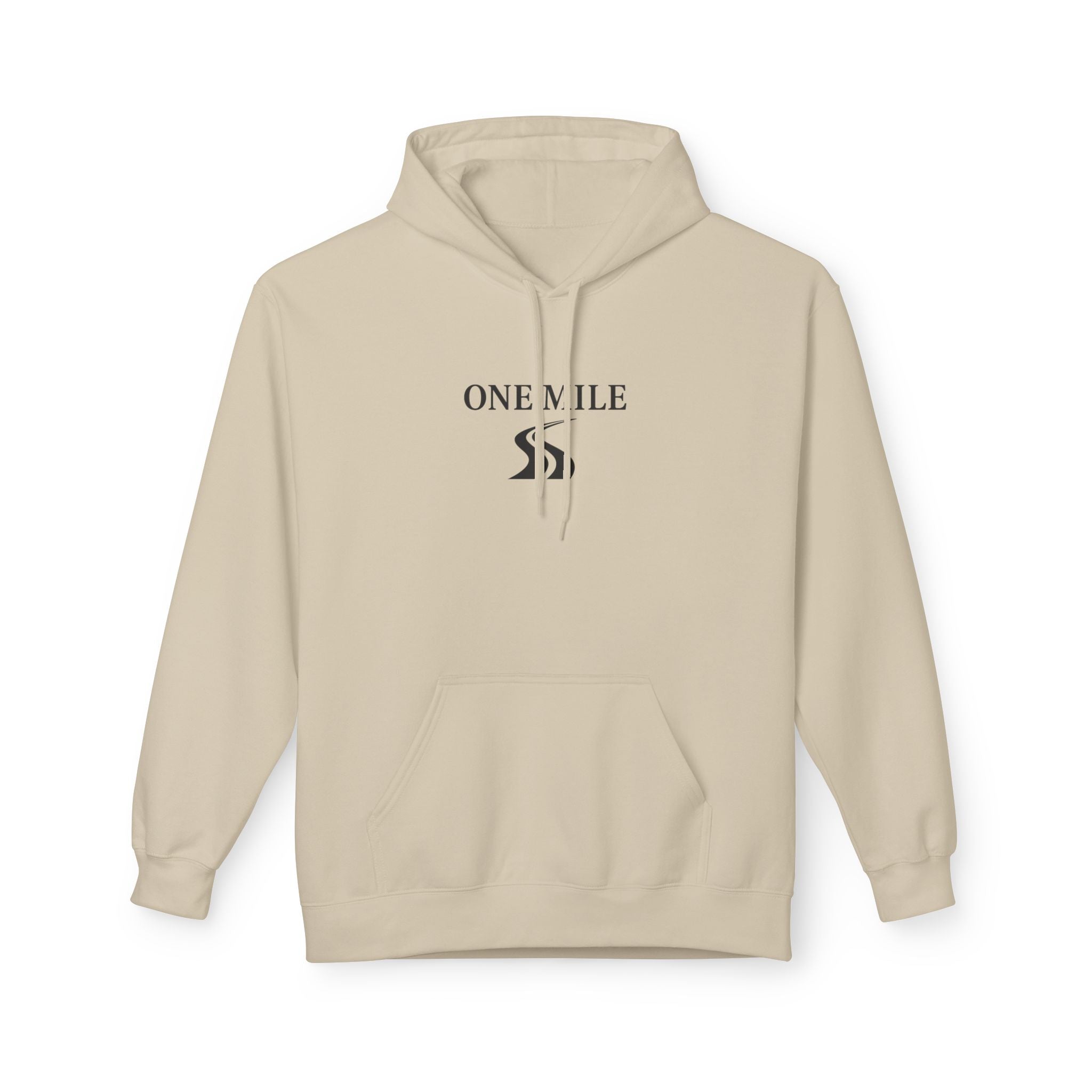 One Mile Hoodie — Minimal Running Graphic Pullover