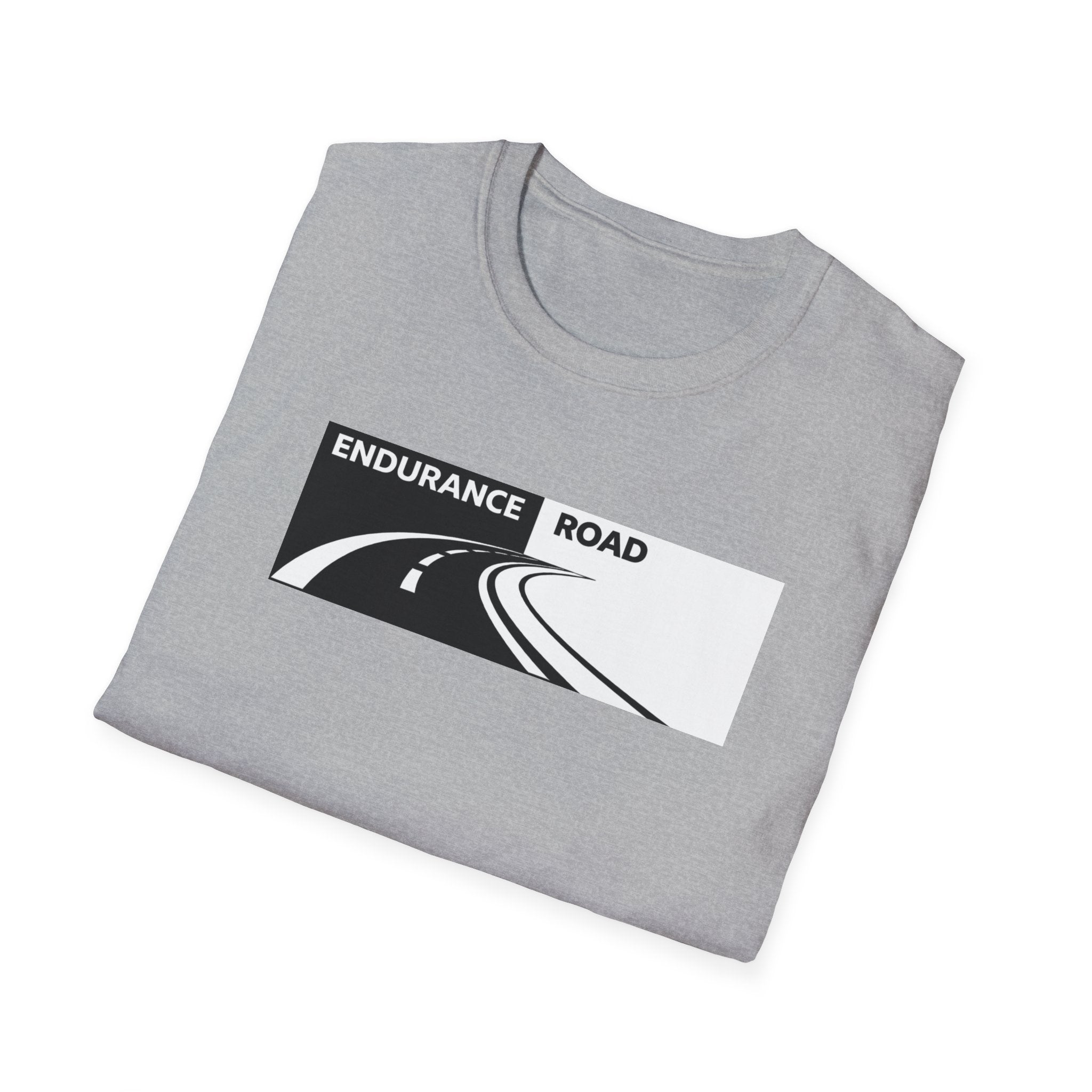 Endurance Road 2 — Motivational Minimalist Tee