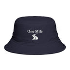 One Mile Bucket Hat — Road Logo Casual Outdoor Sun Hat