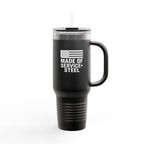 One Mile Veteran/Citizen/Civil Servant/Patriot 40oz Insulated Travel Mug