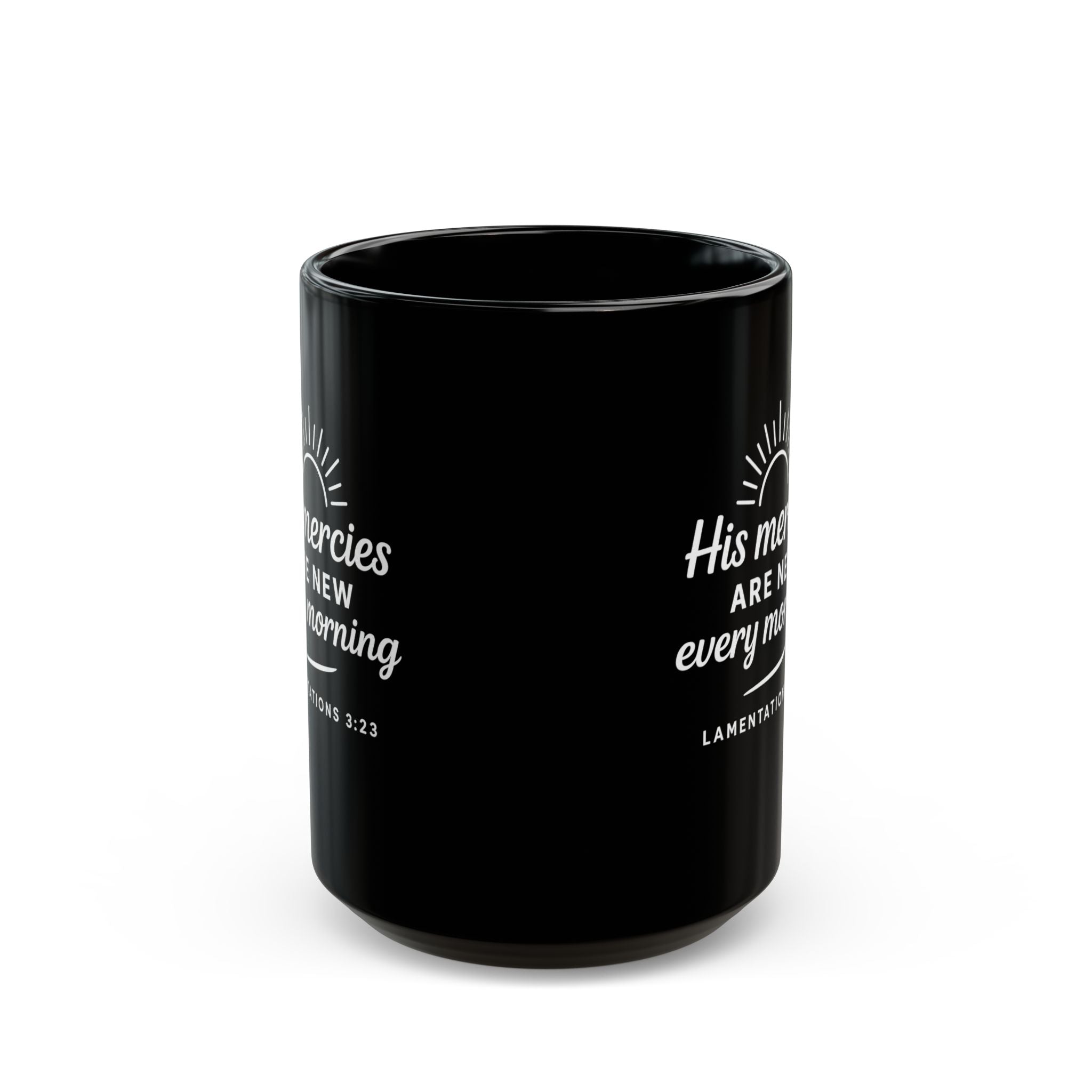One Mile Black Coffee Mug – Motivational Running / Walking Gift / Office / Traveler (11oz & 15oz)