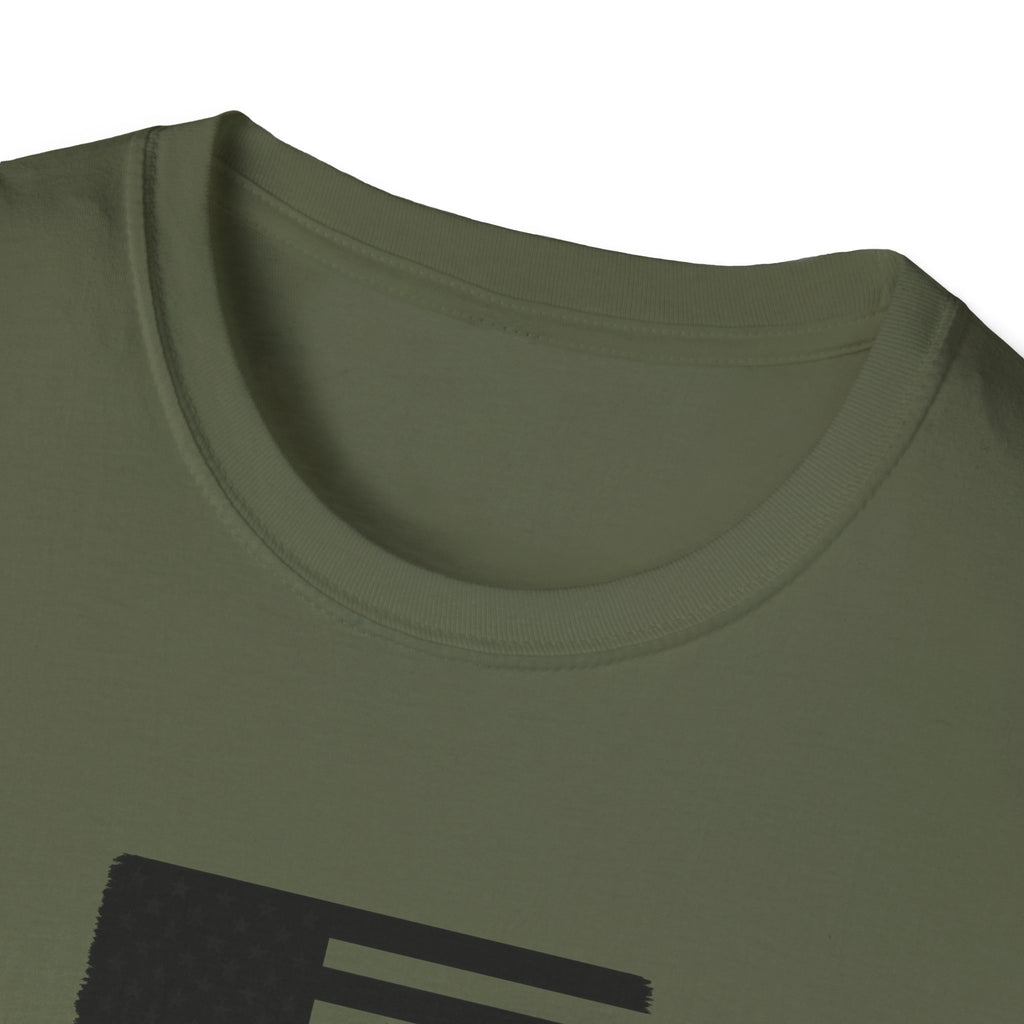 One Mile Veteran/Service Member  — "Still Standing." Motivational Minimalist Tee