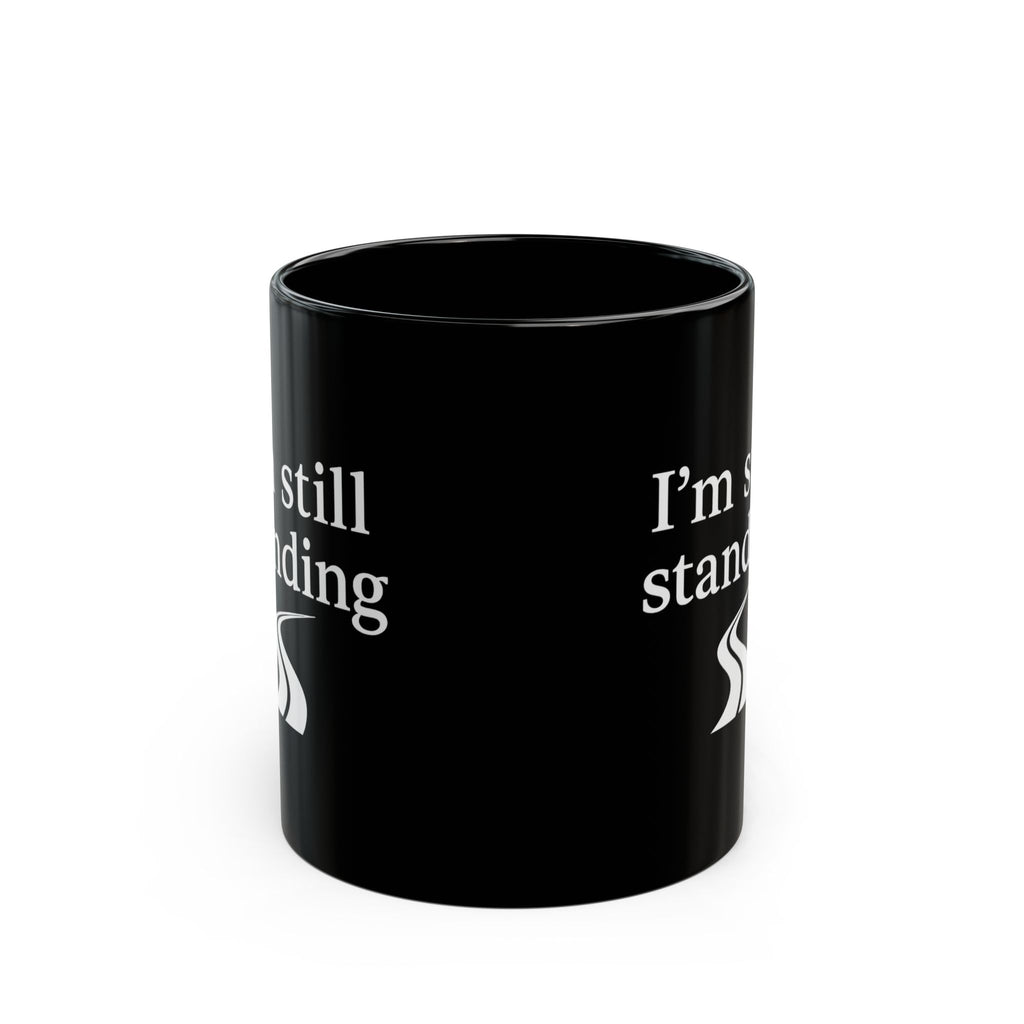 One Mile Black Coffee Mug – Motivational Running / Walking Gift / Office / Traveler (11oz & 15oz)