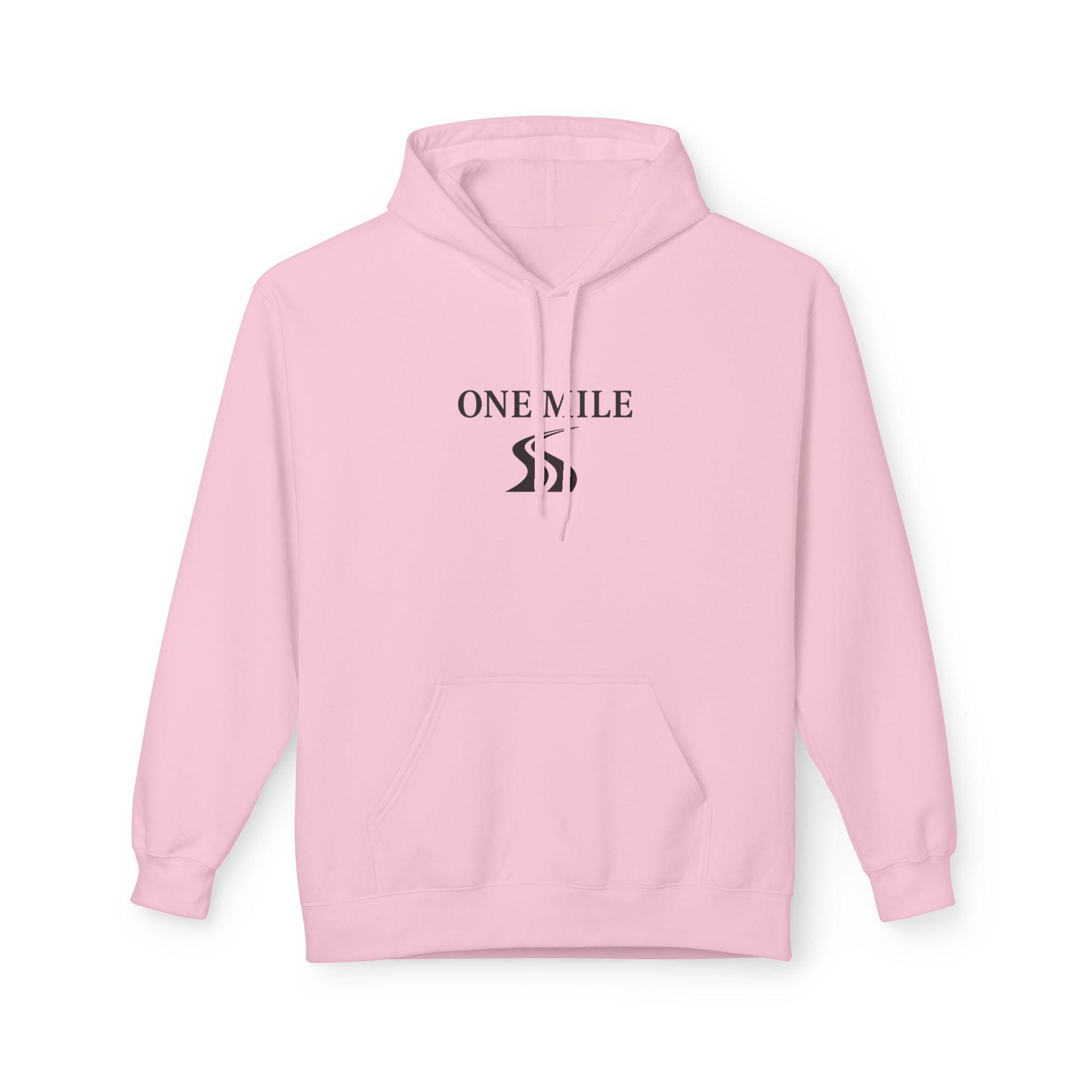 One Mile Hoodie – Minimal Runner Graphic Pullover