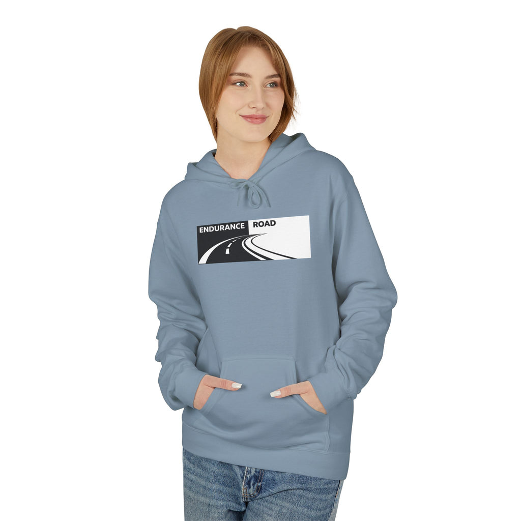 Endurance Road Hoodie – Minimal Runner Graphic Pullover