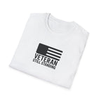 One Mile Veteran/Service Member  — "Still Standing." Motivational Minimalist Tee