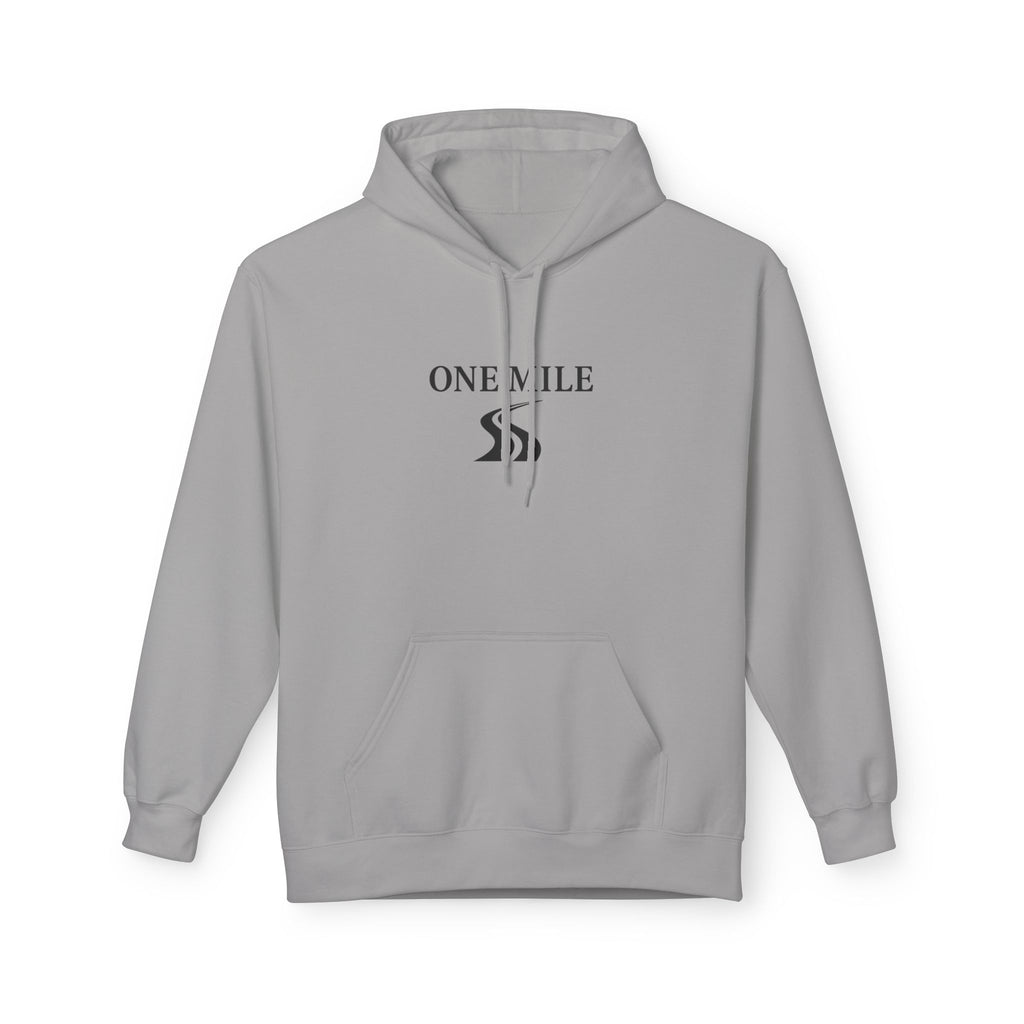 One Mile Hoodie – Minimal Runner Graphic Pullover