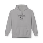 One Mile Hoodie – Minimal Runner Graphic Pullover
