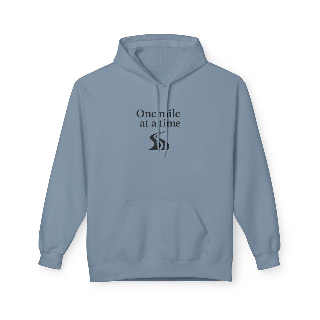 One Mile Endurance Hoodie – Minimal Runner Graphic Pullover