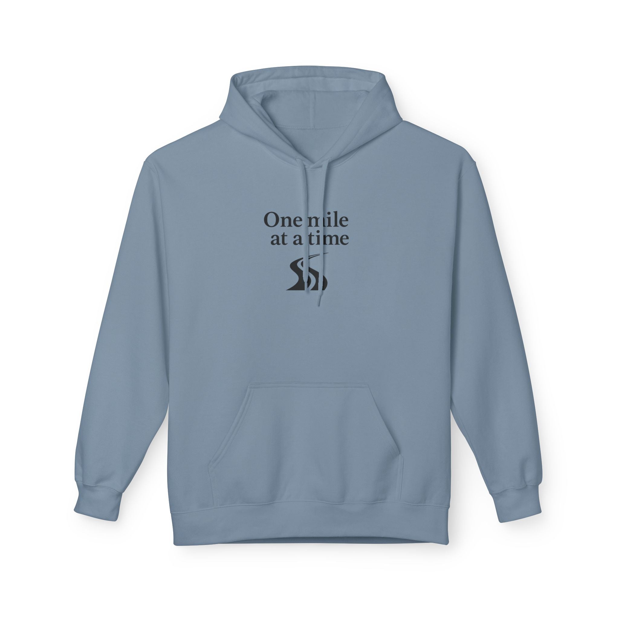 One Mile Endurance Hoodie – Minimal Runner Graphic Pullover