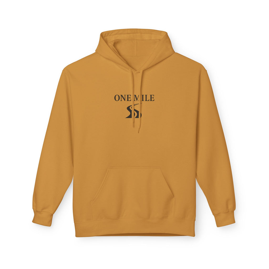 One Mile Hoodie — Minimal Running Graphic Pullover