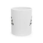 One Mile Road Hope Brewed fresh Daily — Runner & Traveler Coffee Cup (11oz, 15oz)