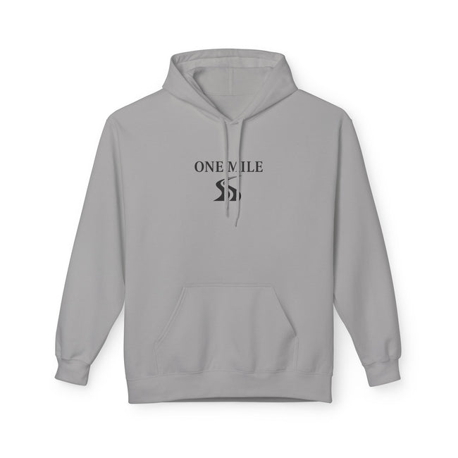 One Mile Hoodie — Minimal Running Graphic Pullover Main Image