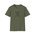 T-Shirt — "Small steps. Big breakthroughs." Motivational Tee for Goal-Getters