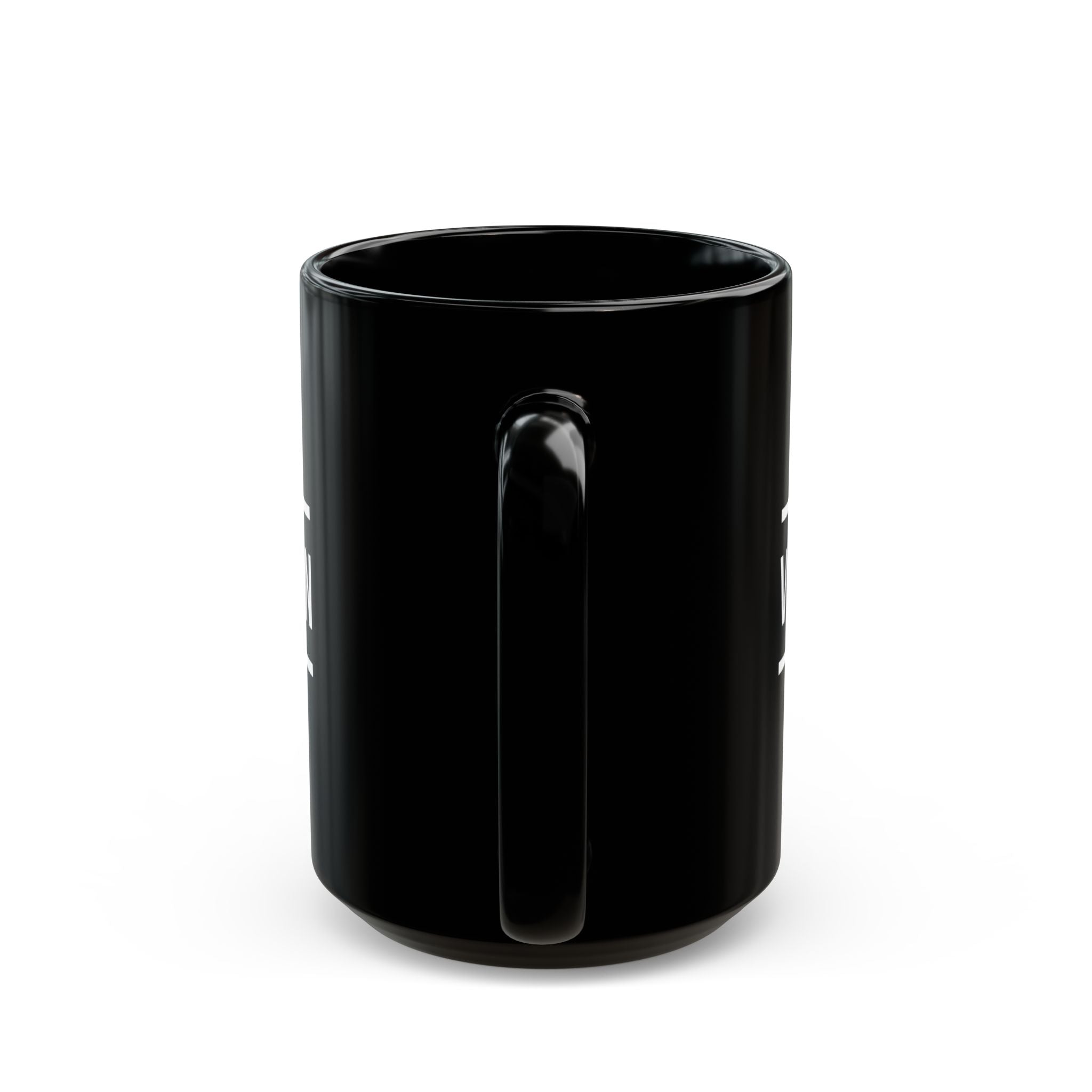 One Mile US Military Veteran Black Coffee Mug – Motivational Running / Walking Gift / Office / Traveler (11oz & 15oz)