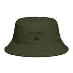One Mile Bucket Hat — Road Logo Casual Outdoor Sun Hat